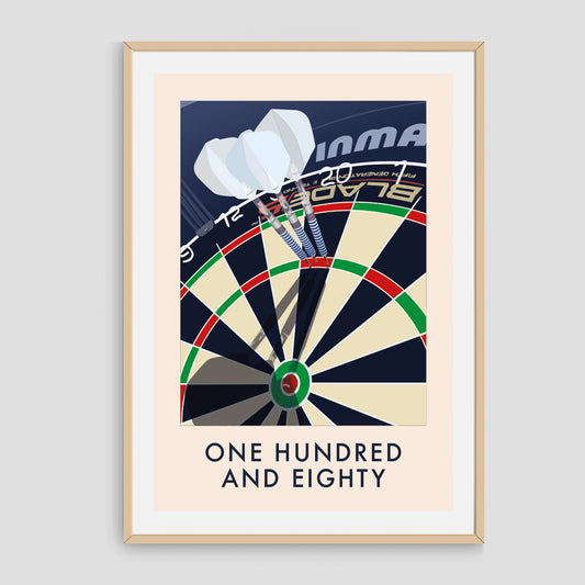 One Hundred And Eighty - Print