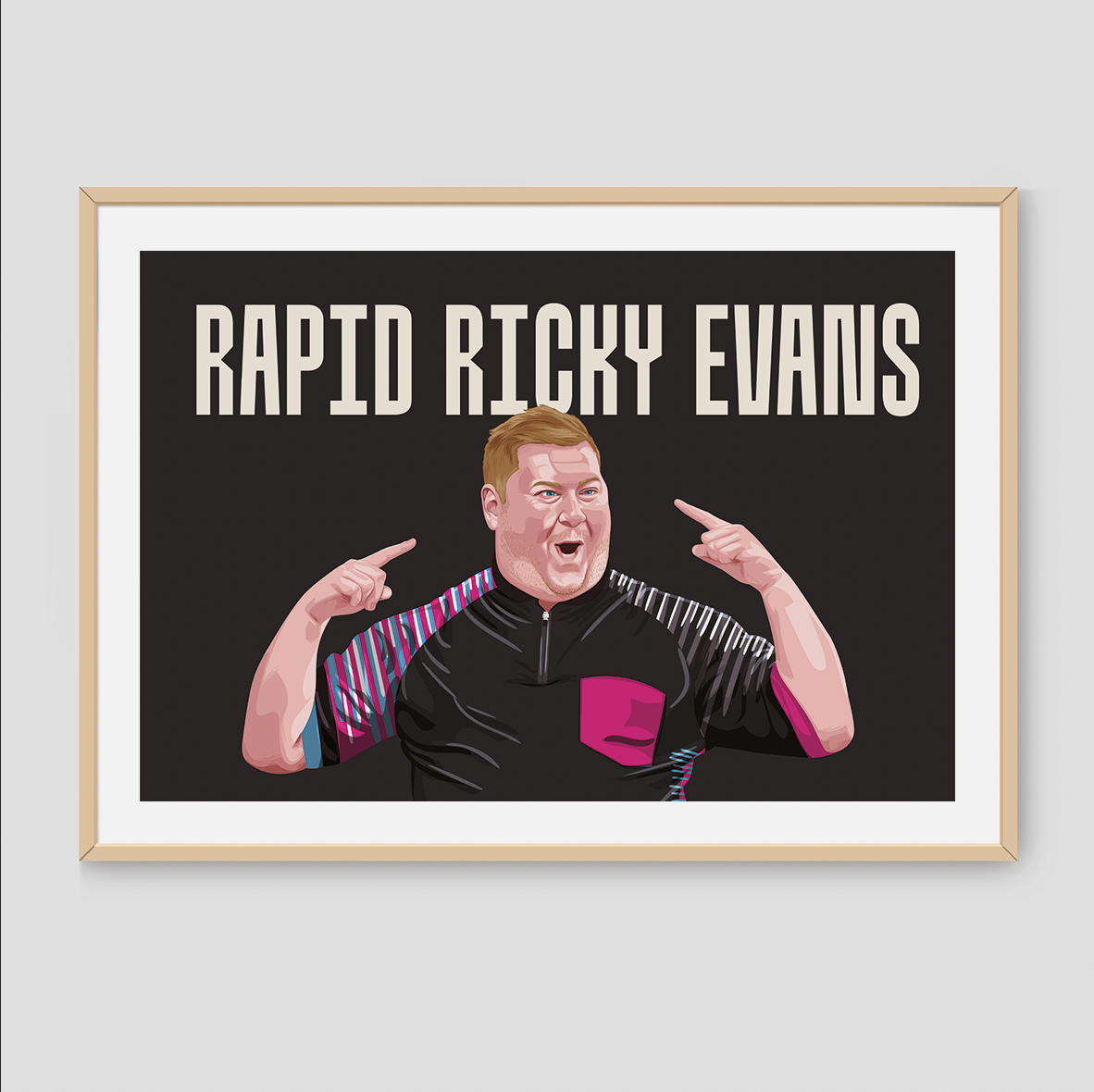 Rapid Ricky Evans - Print