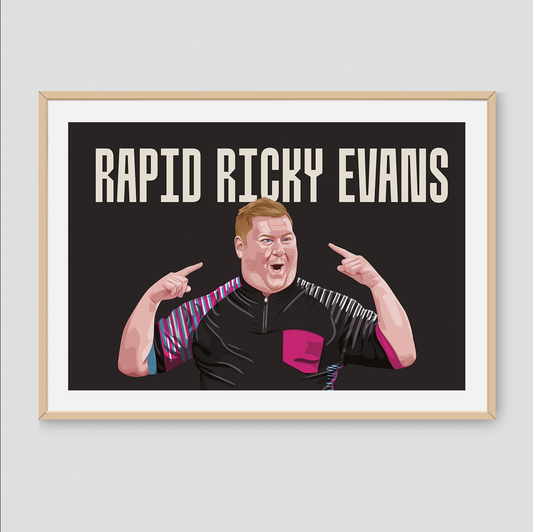 Rapid Ricky Evans - Print