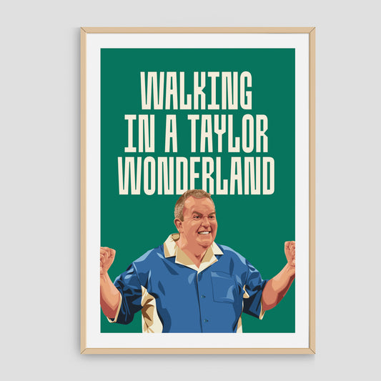 Walking In A Taylor Wonderland - Print